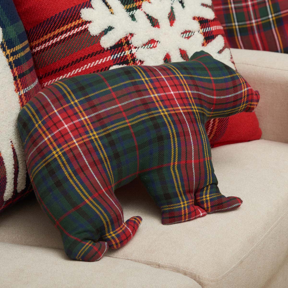 Bear Creek Plaid Pillow