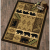 Black Bear Lodge Rug - 8 x 11