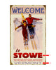 Friendliest Skiers Anywhere Sign