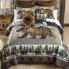 Mystic Bear Quilt Bed Set - Queen