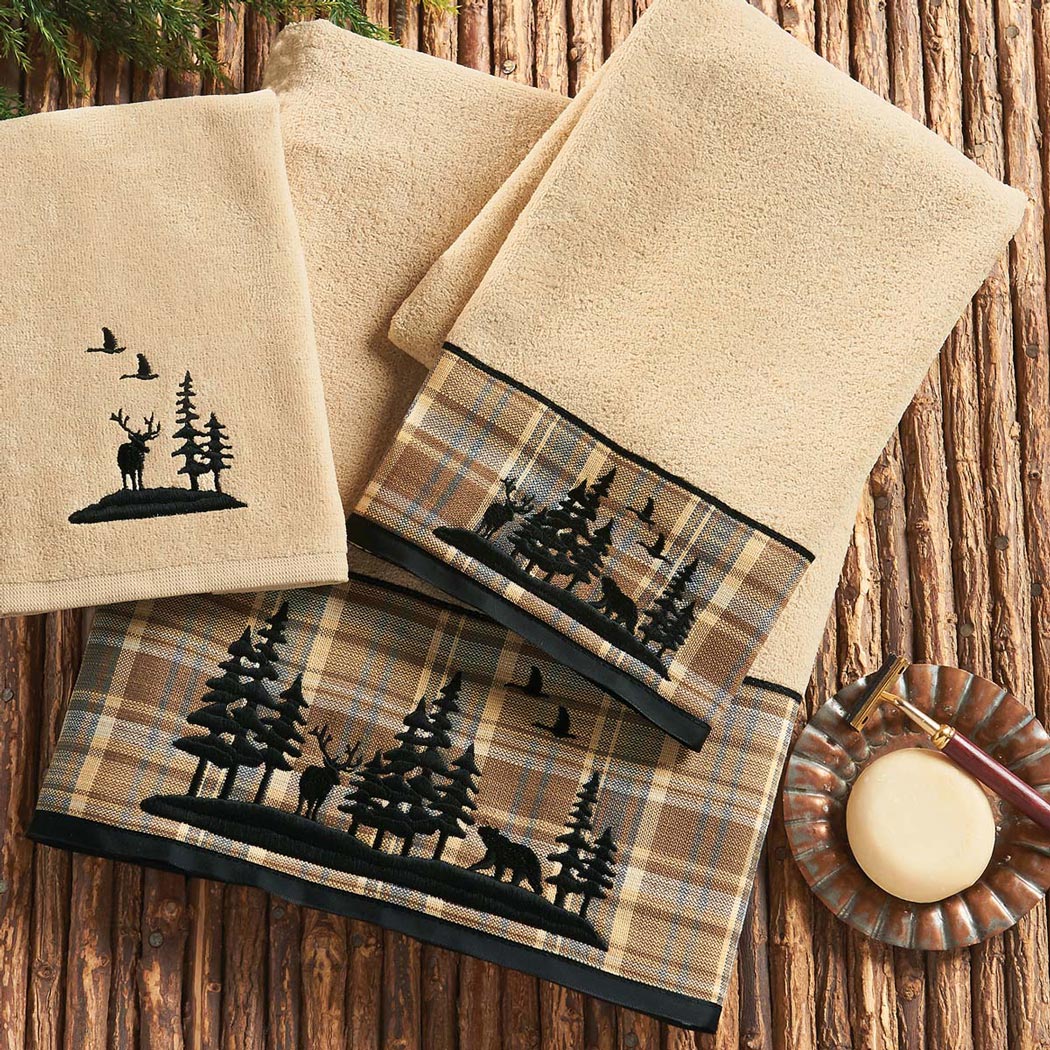 Wildlife Timberland Bath Towel