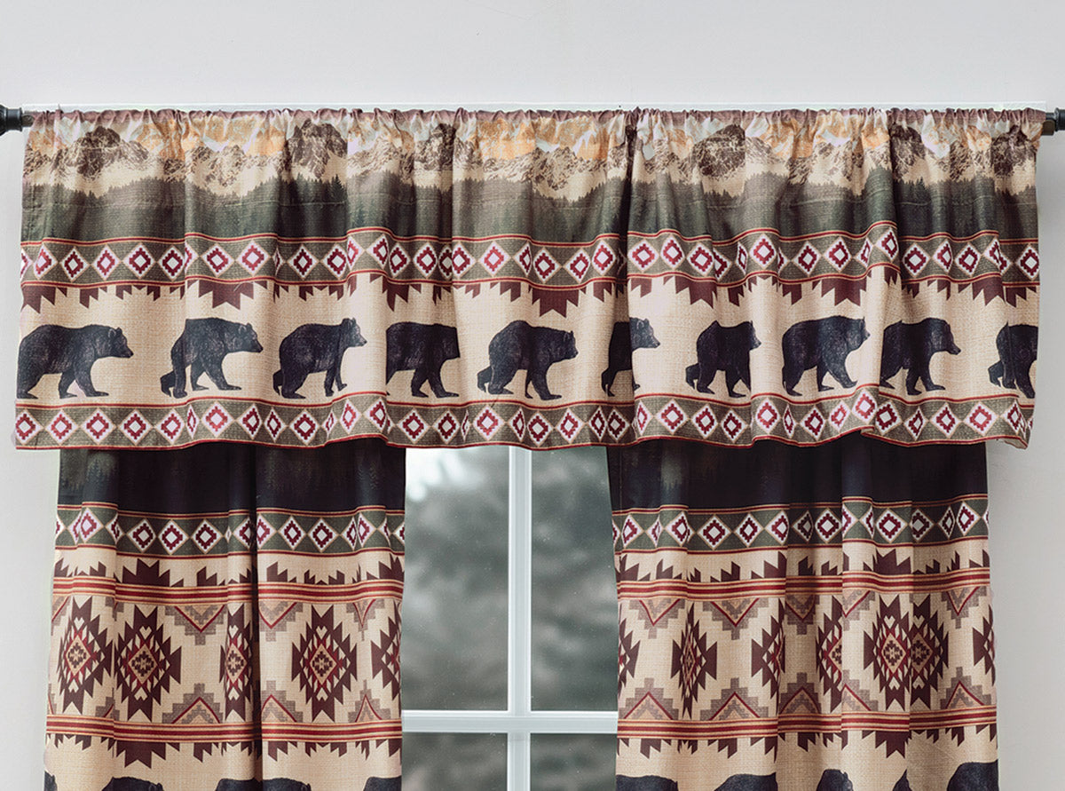 Black Bear Summit Valance