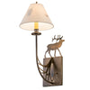 Copper Elk Wall Sconce