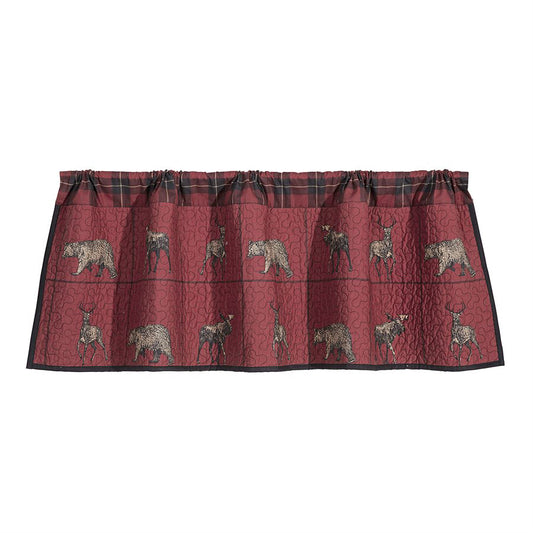 Woodland Plaid Valance