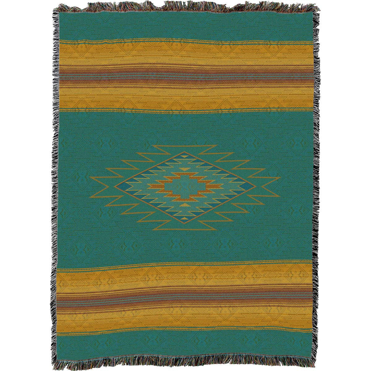 Canyon Colors Throw - OVERSTOCK