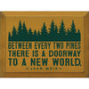 Pine Doorway Wall Art