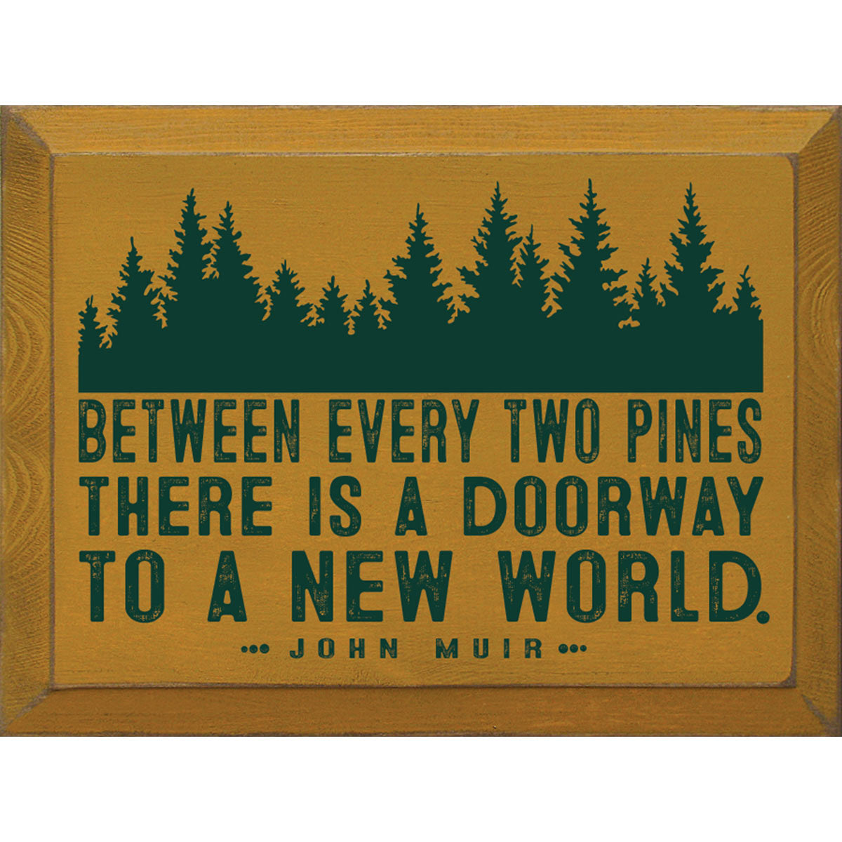 Pine Doorway Wall Art