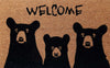 Welcome Bears Coir Mat