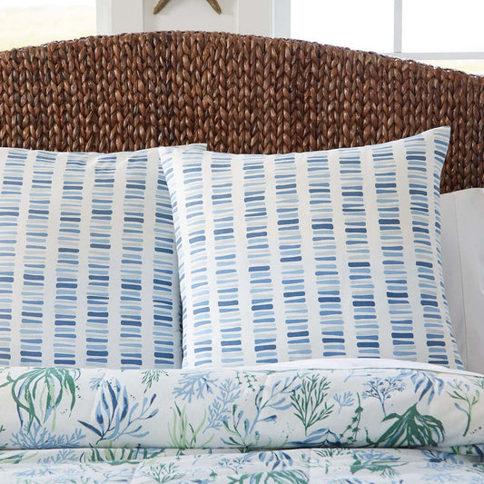 Sea Flora Euro Sham - OVERSTOCK