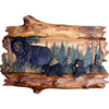Woodland Bear Family Wall Art