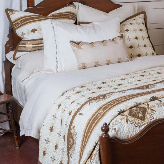 Santa Fe Arrow Reversible Quilt Bed Set - Full/Queen - OVERSTOCK