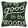 Woodsy Comfort Hooked Pillow - OUT OF STOCK UNTIL 07/16/2026