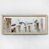 Dockside Birds Framed Wall Art - OVERSTOCK