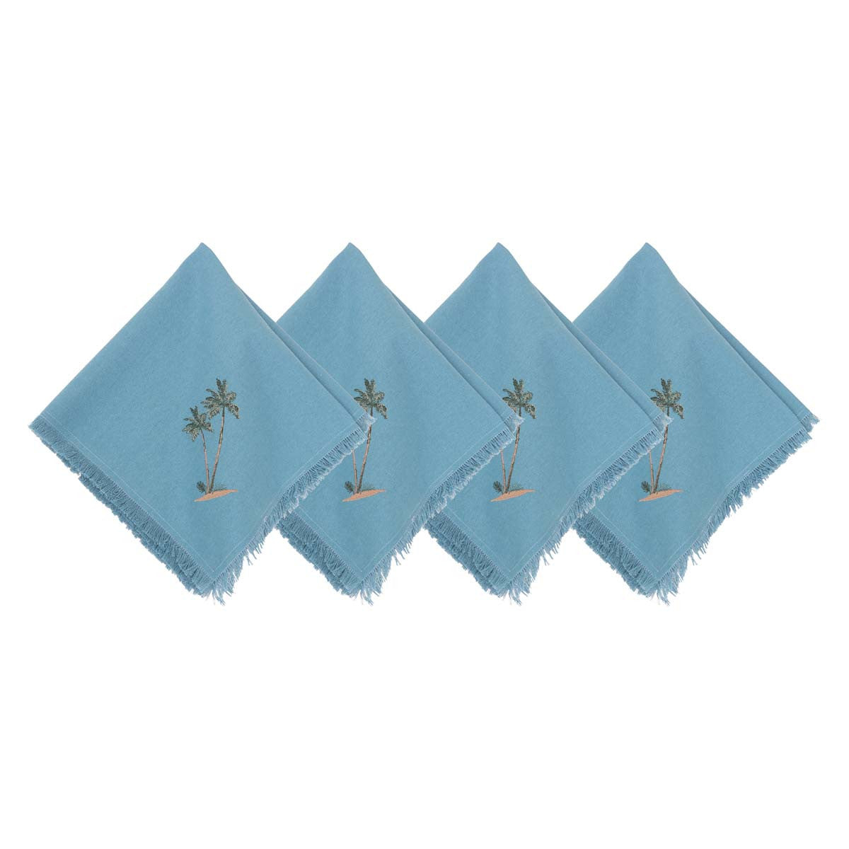 Paradise Palms Napkins - Set of 4 - OVERSTOCK