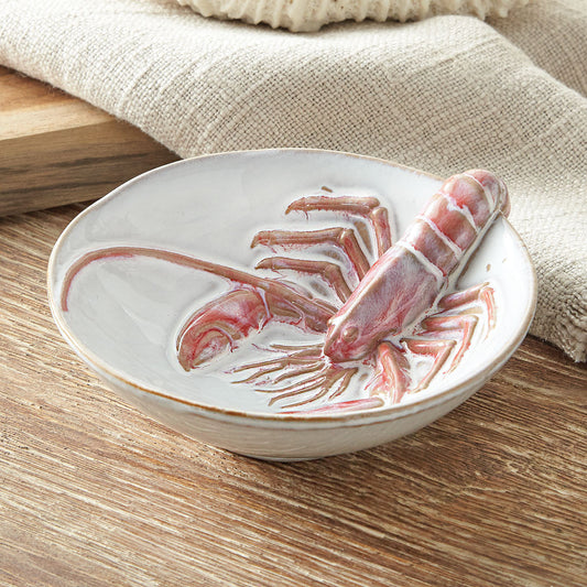 Stoneware Lobster Bowl - CLEARANCE