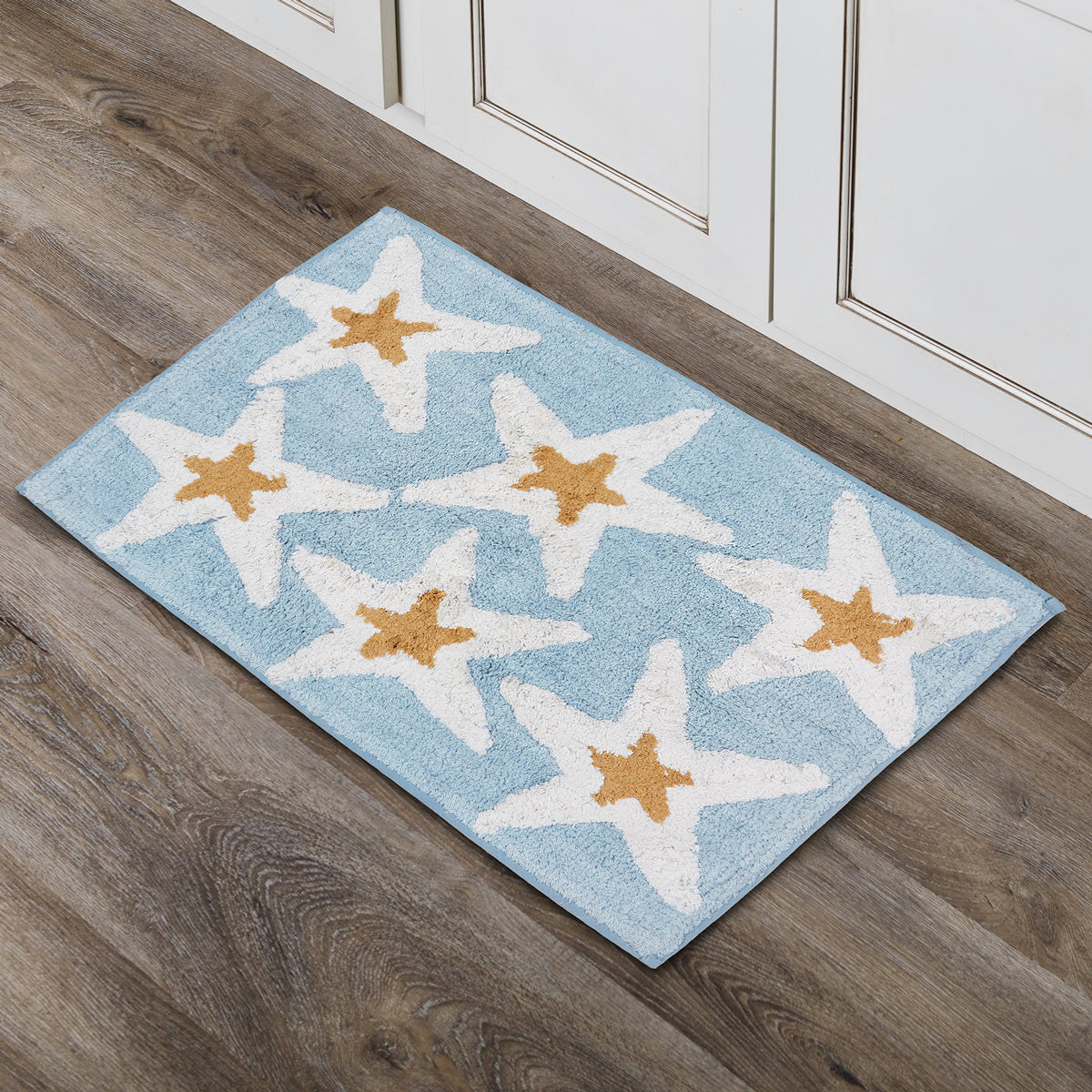 Bayside Seashells Bath Mat - CLEARANCE