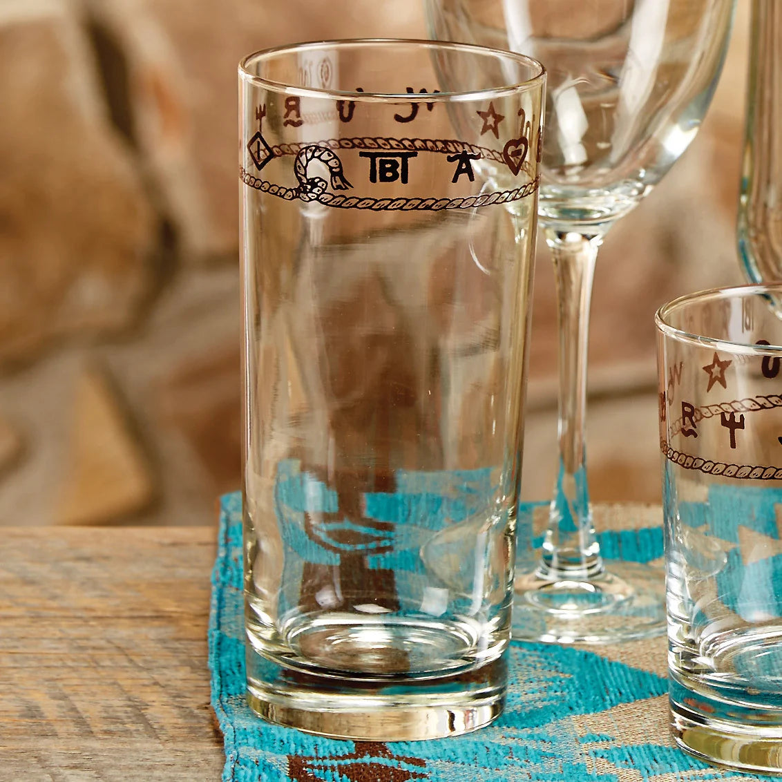 Rope & Brands Water Glasses - Set of 4