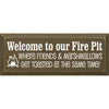 Toasted Fire Pit Wall Art