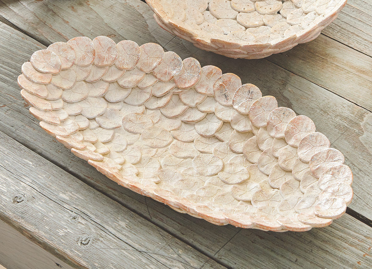 Sand Dollar Elegance Plate - Large - CLEARANCE