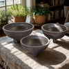 Dust Trail Clay Bowls - Set of 3 - OVERSTOCK