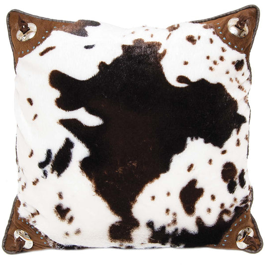 Classic Cowhide Pillow - OVERSTOCK