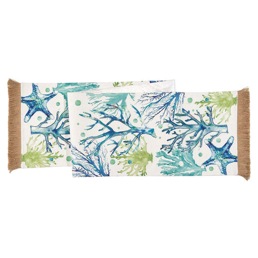 Oceanic Splendor Table Runner - OVERSTOCK