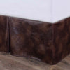 Rustic Faux Leather Bedskirt - Queen - OVERSTOCK - OUT OF STOCK