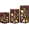 Sun Vision Candleholders - Set of 3 - OVERSTOCK