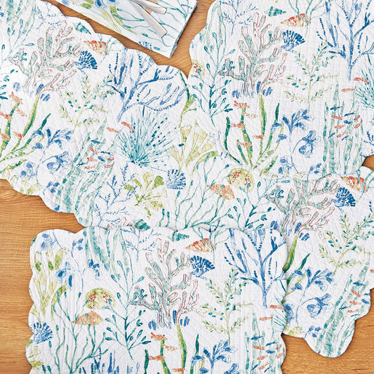 Coral Gardens Table Runner - OVERSTOCK