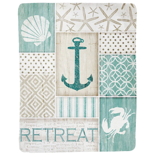 Crab Bay Throw - OVERSTOCK