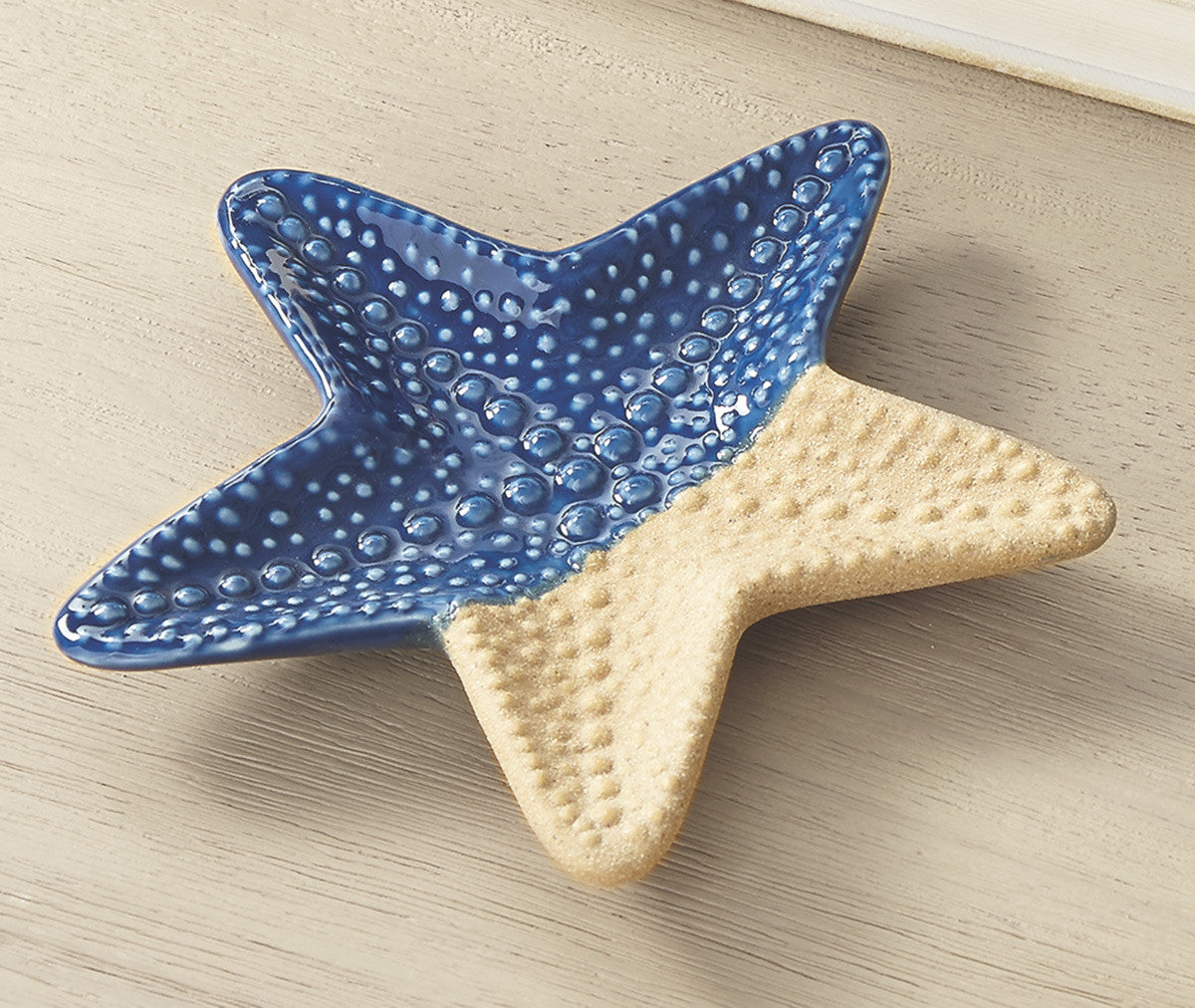 Ocean Edge Porcelain Starfish Plate - CLEARANCE
