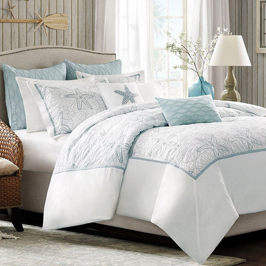 Ocean Breeze Duvet Cover Set  - King - OVERSTOCK