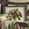 Pinecone Star Chicakdee Pillow