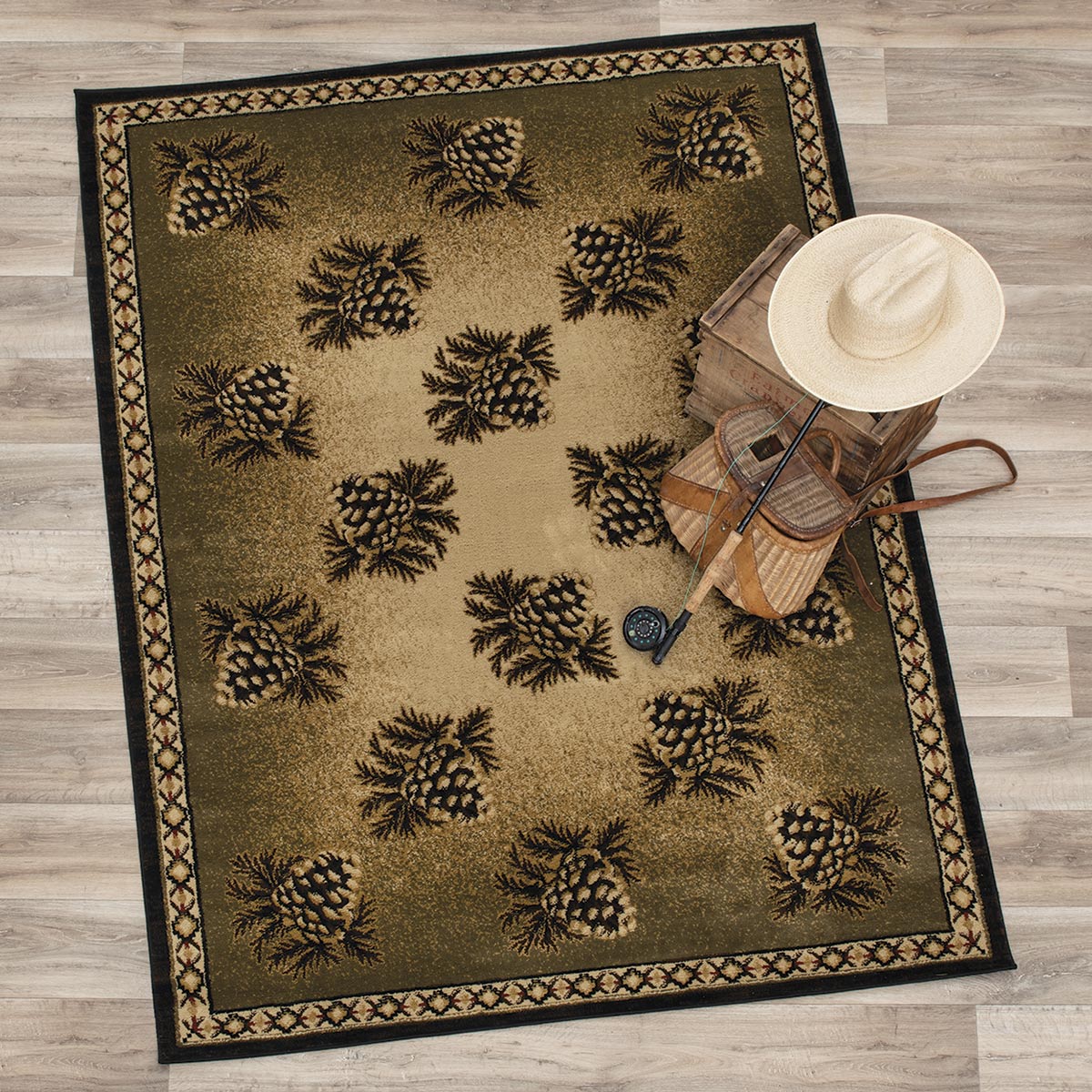 Pine Needle Haven Rug - 5 x 7