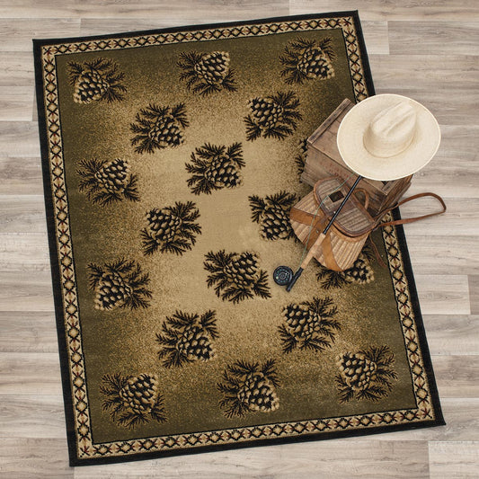 Pine Needle Haven Rug - 5 x 7 - OVERSTOCK