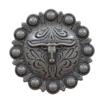 Steer Berry Concho Cabinet Pulls - Set of 2