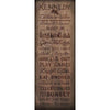 Cabin Rules Personalized Stretched Canvas - Large