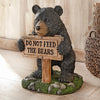 Do Not Feed The Bears Sculpture - CLEARANCE