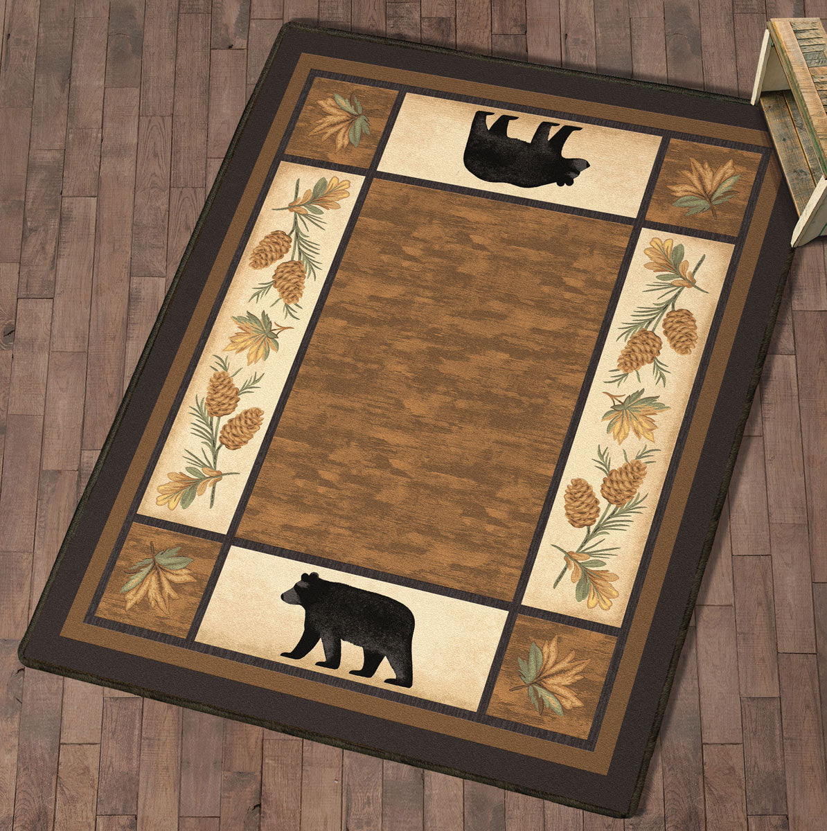 Black Bear Grove Rug - 11 x 13