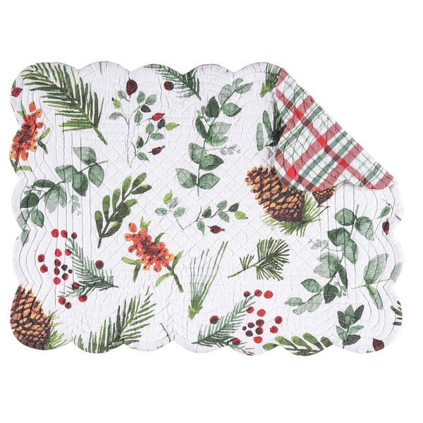 Holly Forest Placemat - Set of 6 - OUT OF STOCK UNTIL 07/29/2026
