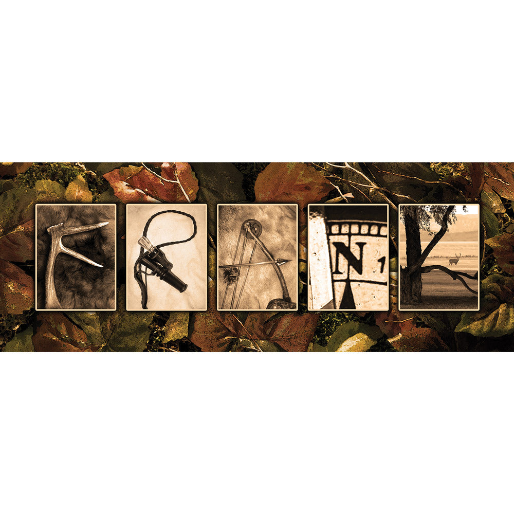 Personalized Hunter's Paradise Stretched Canvas
