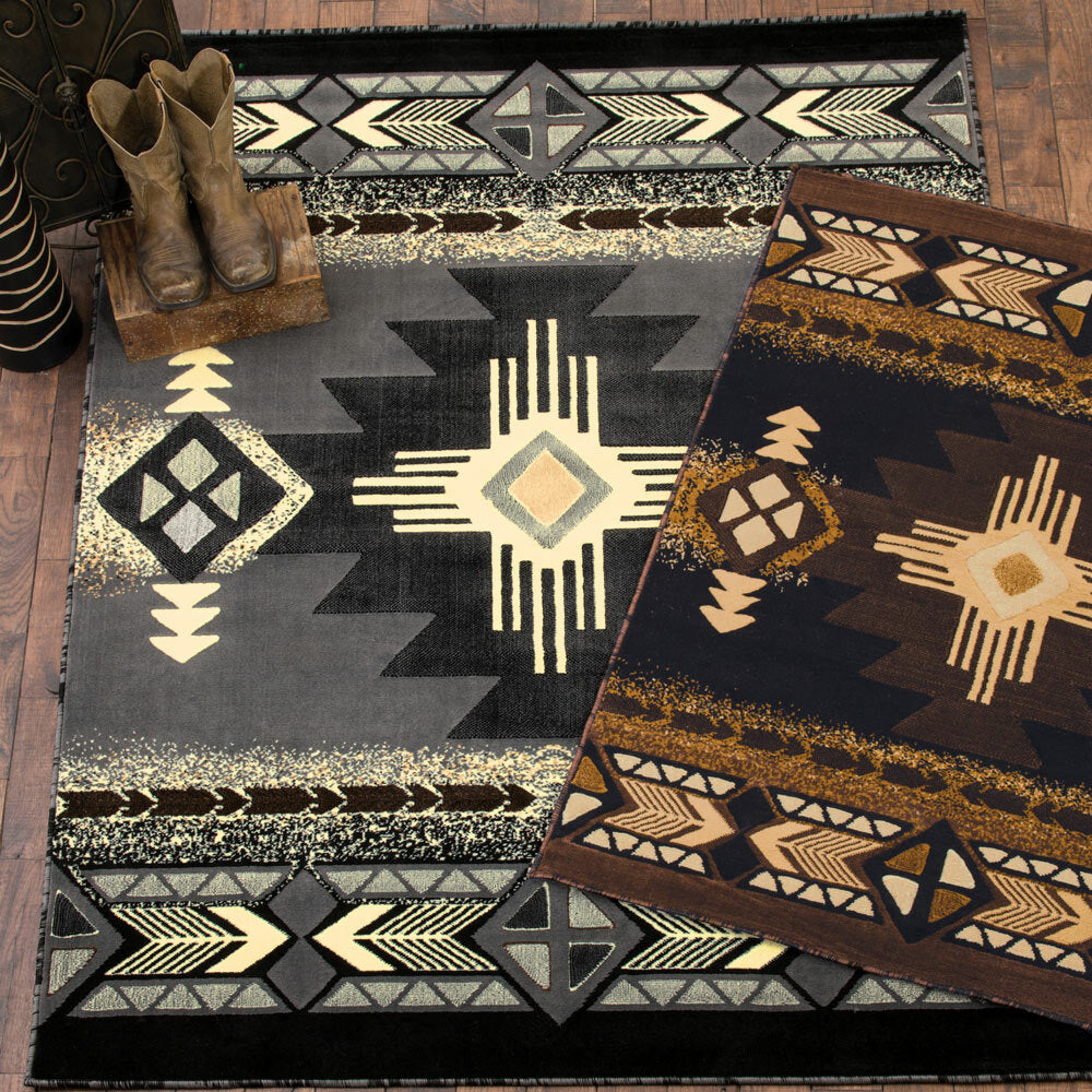 Four Winds Gray Rug - 2 x 7