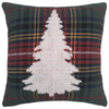 Multi Plaid Tree Pillow