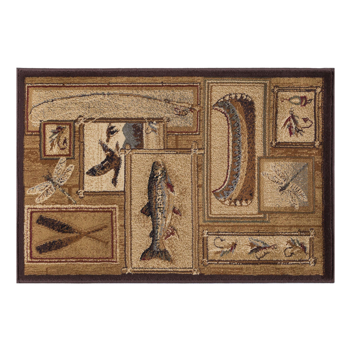 Lodge Portraits Rug - 2 x 3 - OUT OF STOCK UNTIL 08/12/2026
