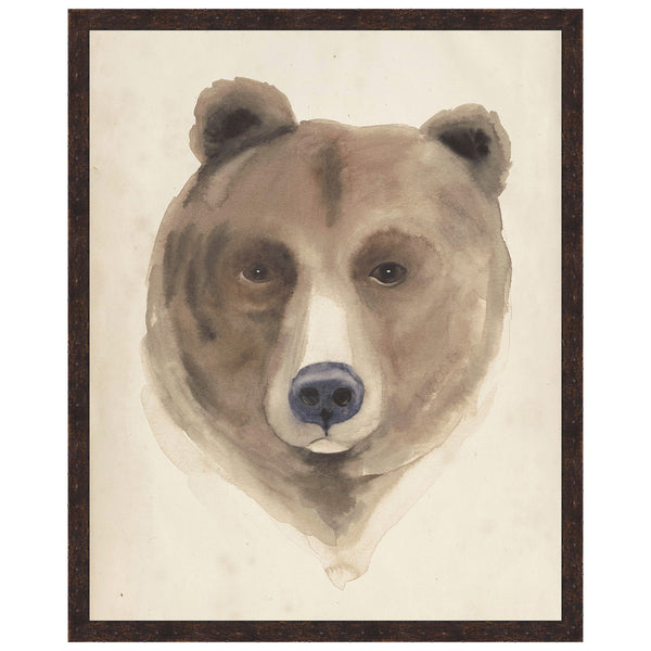 Watercolor Animal Study VI Framed Print