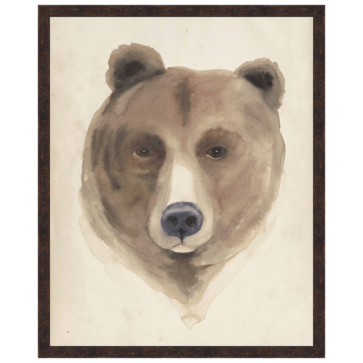 Watercolor Animal Study VI Framed Print