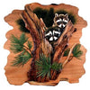 Pine Raccoons Wall Art
