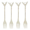 Antler Charm Forks - Set of 4