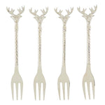 Antler Charm Forks - Set of 4