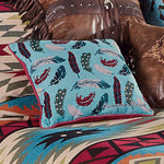 Southwest Expressions Feather Accent Pillow